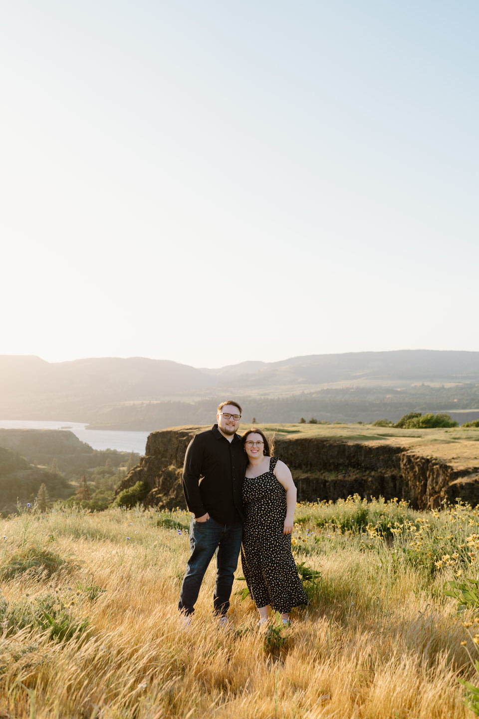 tom mccall nature preserve wildflower engagement session