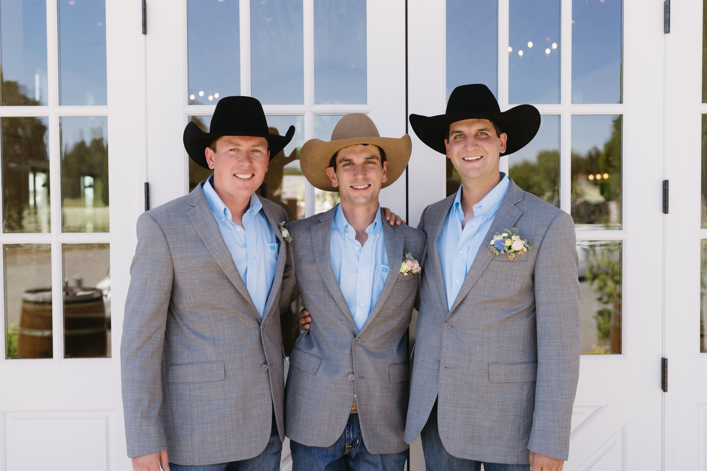 Groomsmen photos at The Farm on Golden Hill