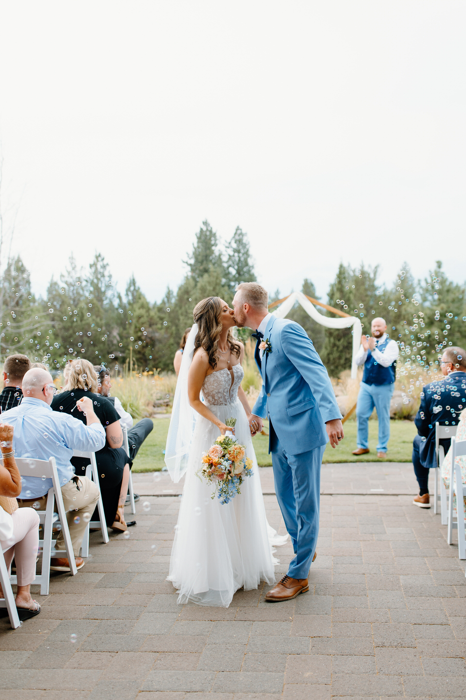 Wedding Ceremony in Central Oregon.