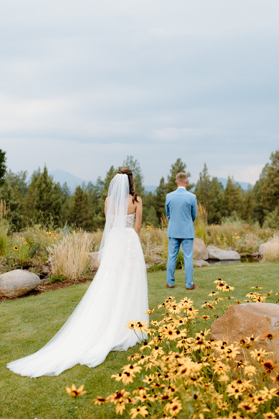 First look on lawn at Aspen Lakes Golf Course.