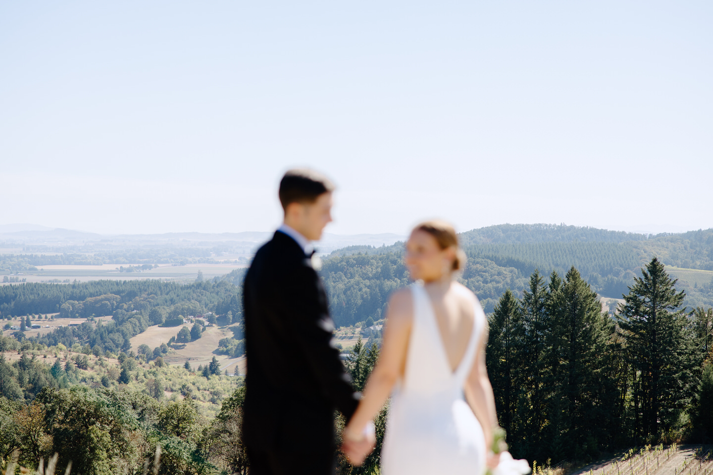 View from Youngerg Hill Wedding